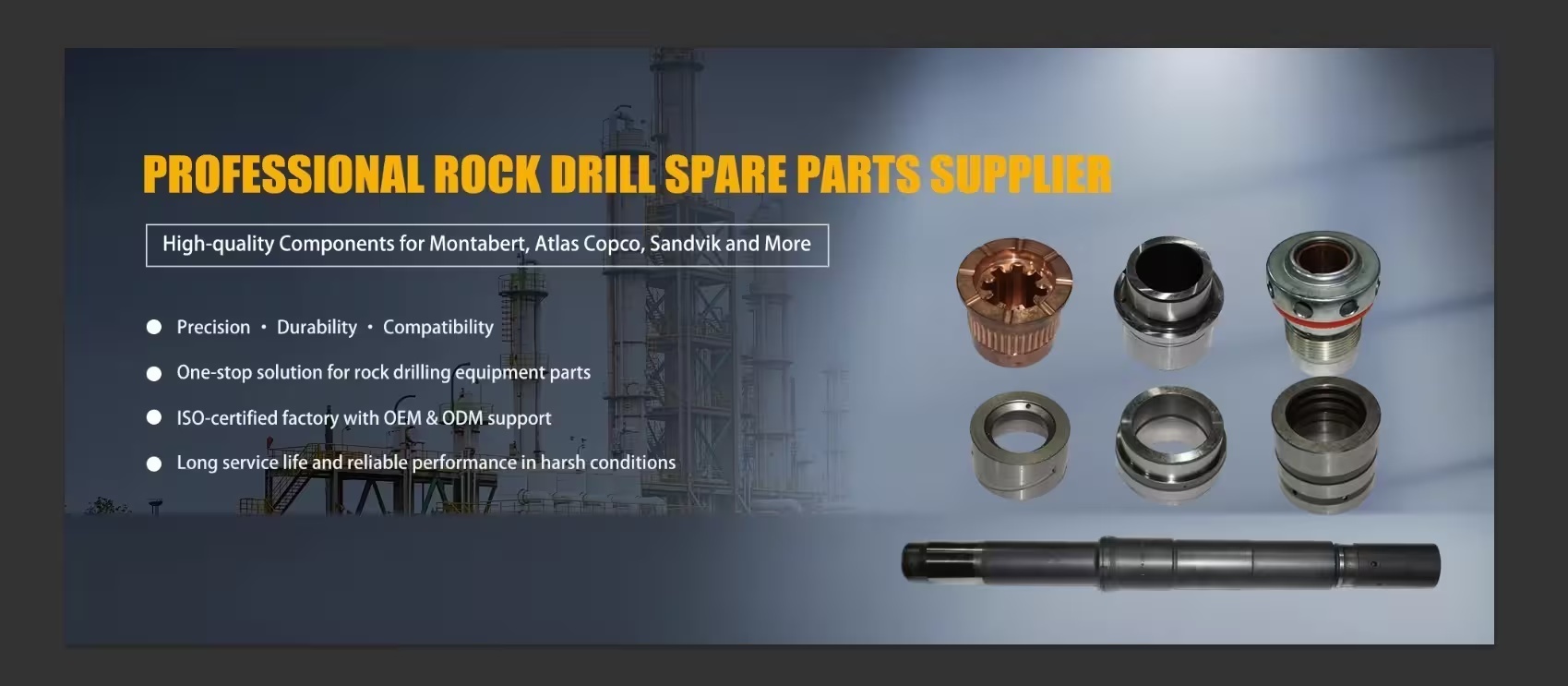 qualità Perforatrice da roccia Epiroc fabbrica