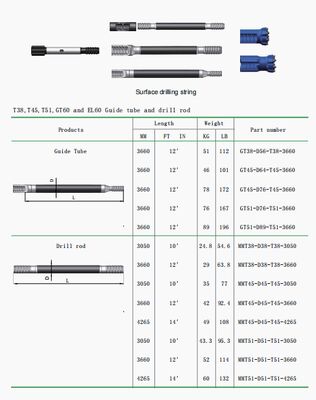 Beli Pengolahan Panas Batu Dth Drill Rod Hose Pipe Component Untuk Heavy Duty Drilling online manufacture