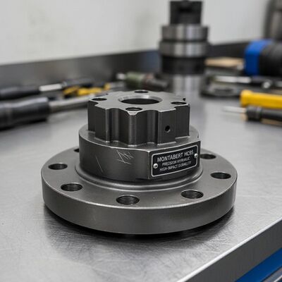 Buy Precision Hydraulic Connection Flange for Montabert HC95 Rock Drill with High-Impact Durability online manufacture